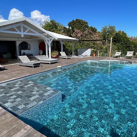 Villa Deluxe L'Hacienda Villa Vue Mer 180 Piscine Jacuzzi Proche Plage Marina Golf Pointe Des Chateaux Et Casino Jardin Clos Voyage Durable Saint-Francois  Buitenkant foto