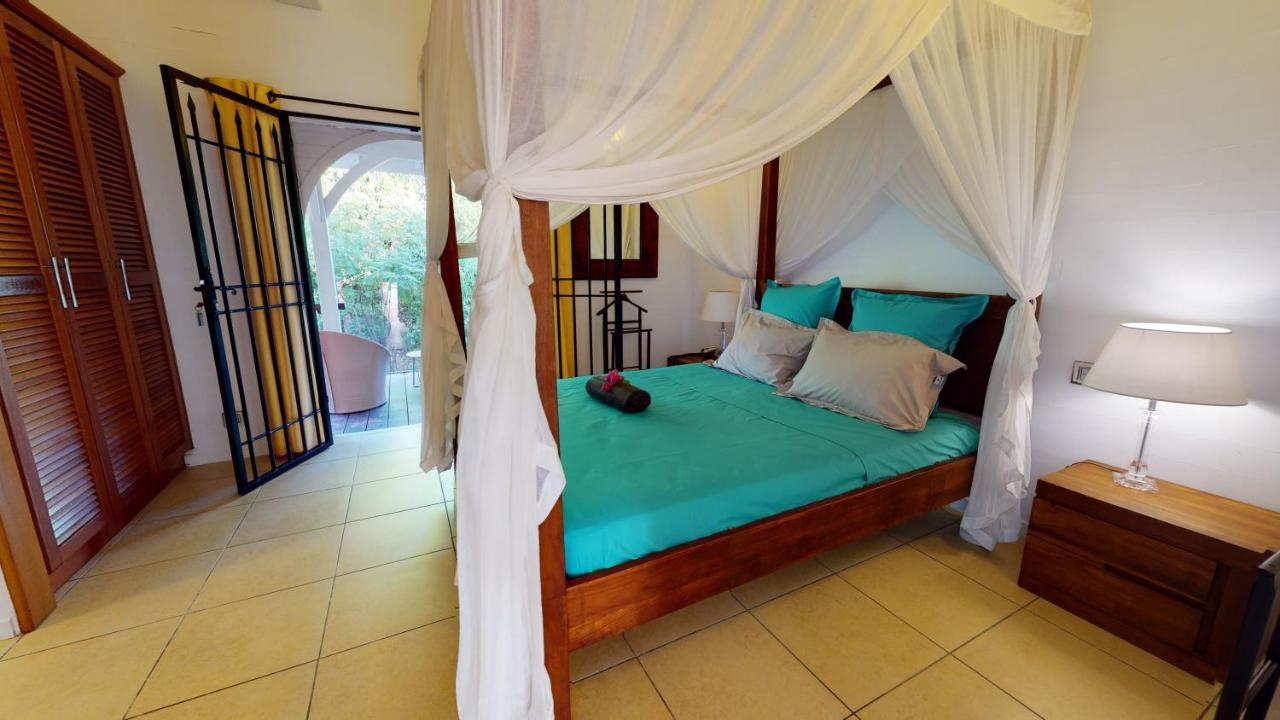 Villa Deluxe L'Hacienda Villa Vue Mer 180 Piscine Jacuzzi Proche Plage Marina Golf Pointe Des Chateaux Et Casino Jardin Clos Voyage Durable Saint-Francois  Buitenkant foto